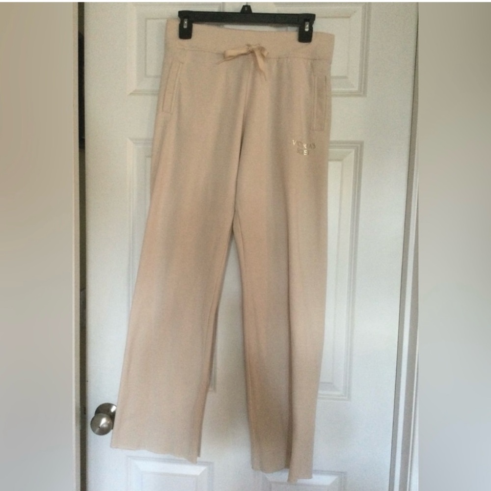 Victorias Secret Boyfriend Fleece Lounge pants Size S - EUC
